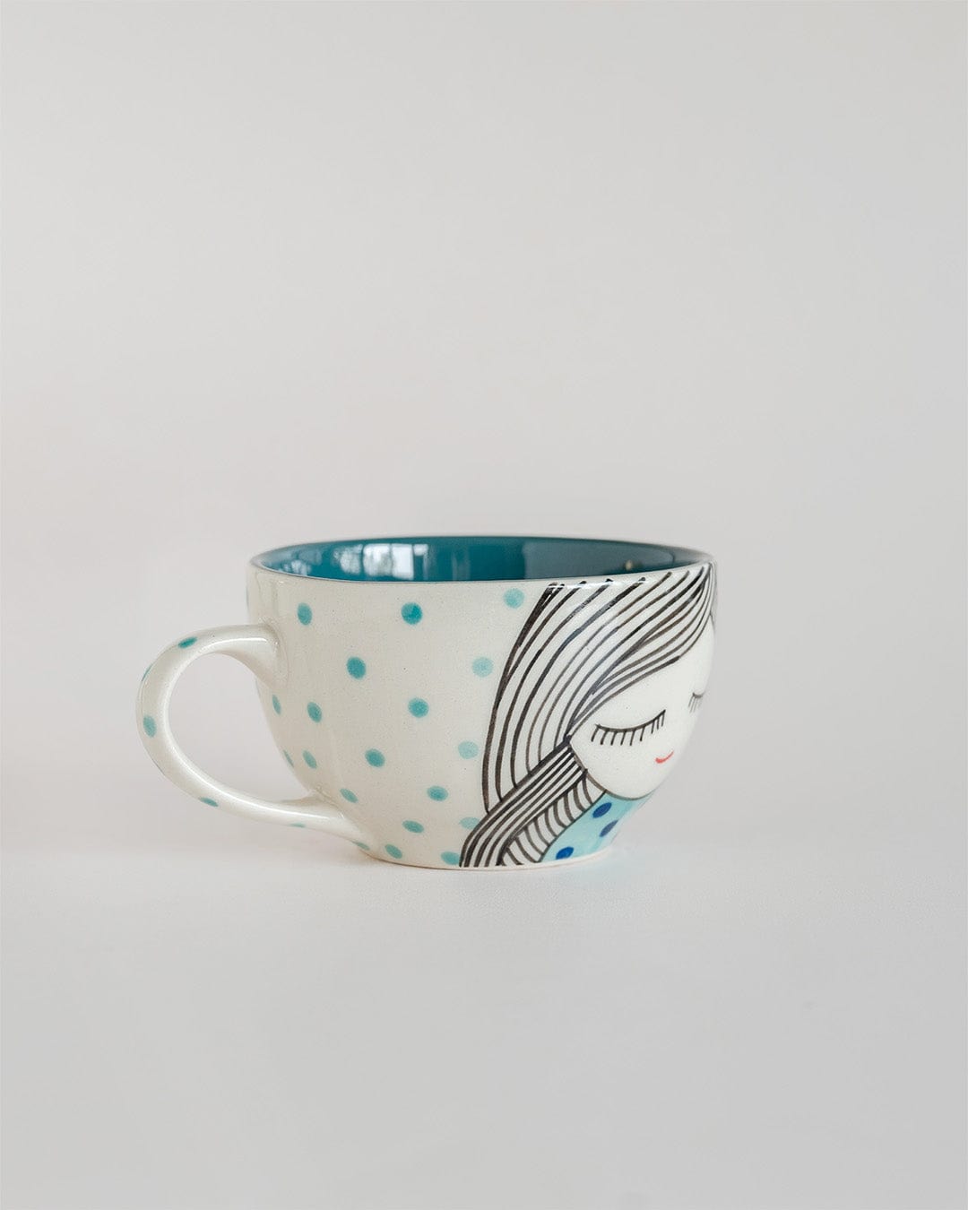 His and Her Morning Teacups and Saucers - The Wishing Chair