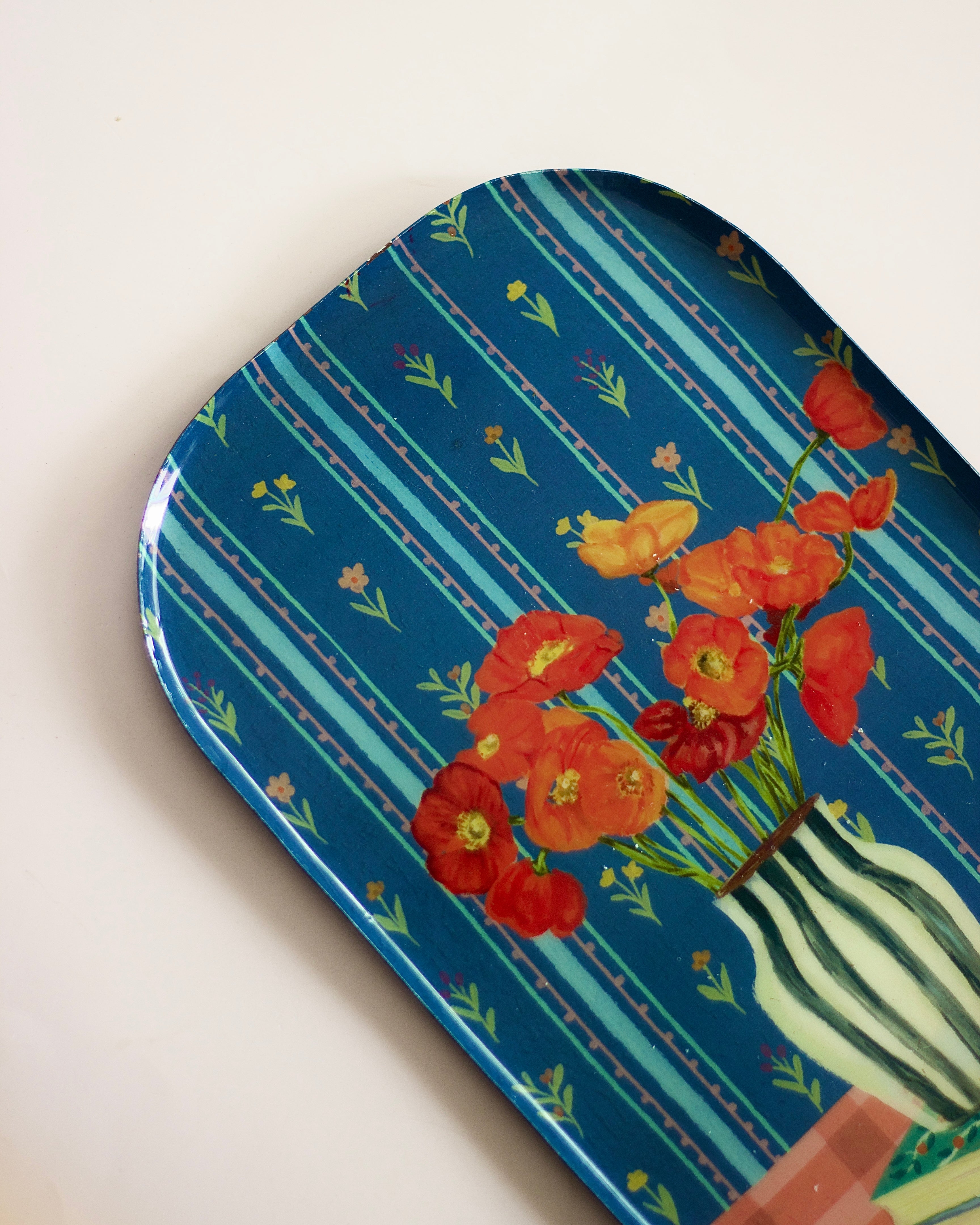Posies Metal Wall Plate