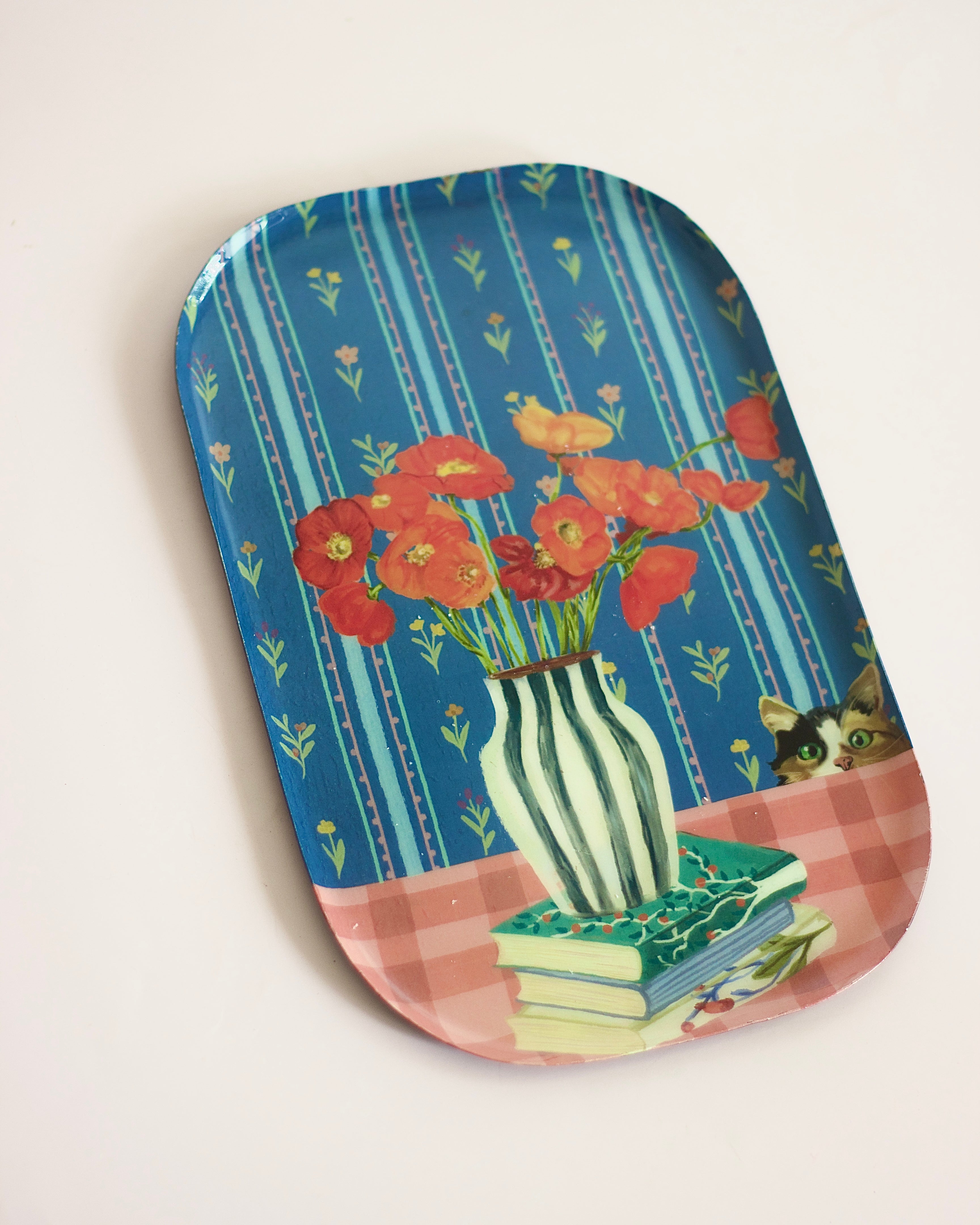 Posies Metal Wall Plate