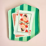 Queen of Hearts Metal Wall Plate