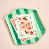 Queen of Hearts Metal Wall Plate