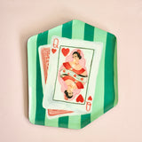 Queen of Hearts Metal Wall Plate