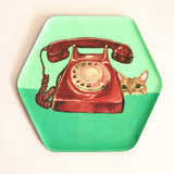 Tring Tring Metal Wall Plate