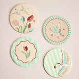 Skylark Metal Coasters - Set of 4