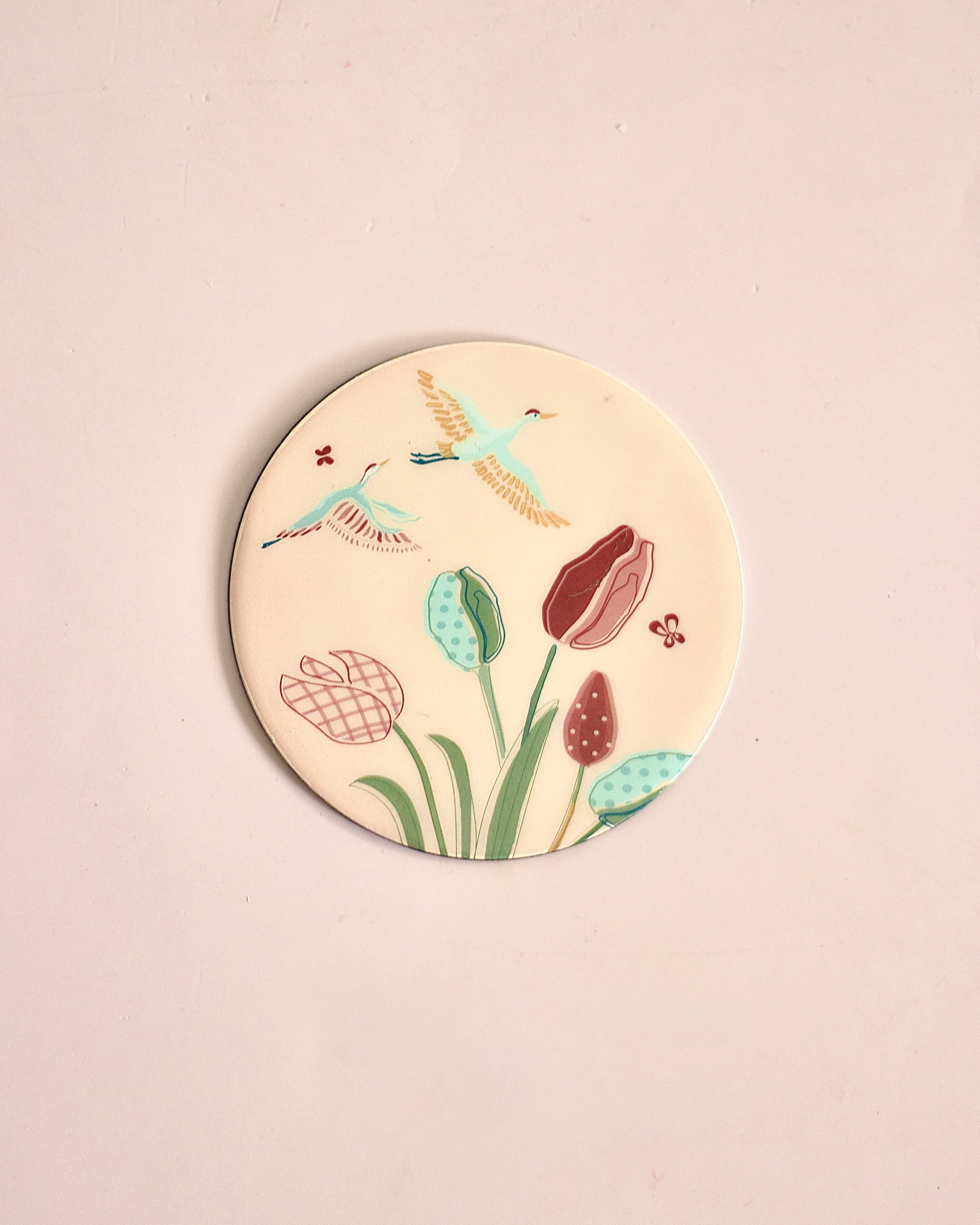 Skylark Metal Coasters - Set of 4