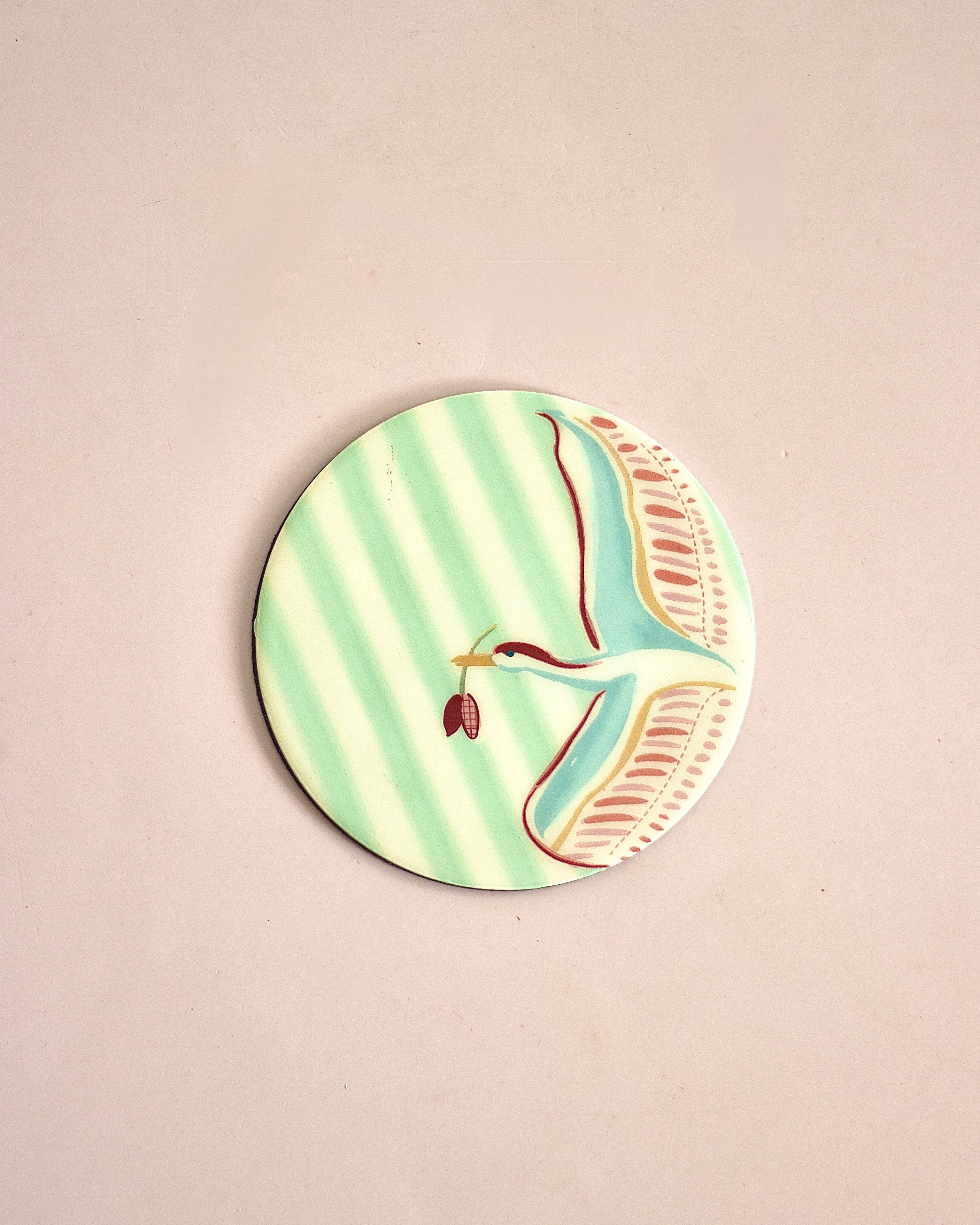 Skylark Metal Coasters - Set of 4