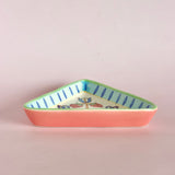 Eden Handpainted Triangle Plate - Set of 2