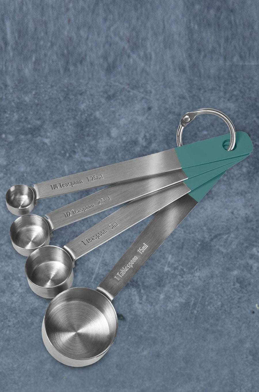 Jamie Oliver Measuring Spoons - Atlantic Green - The Wishing Chair