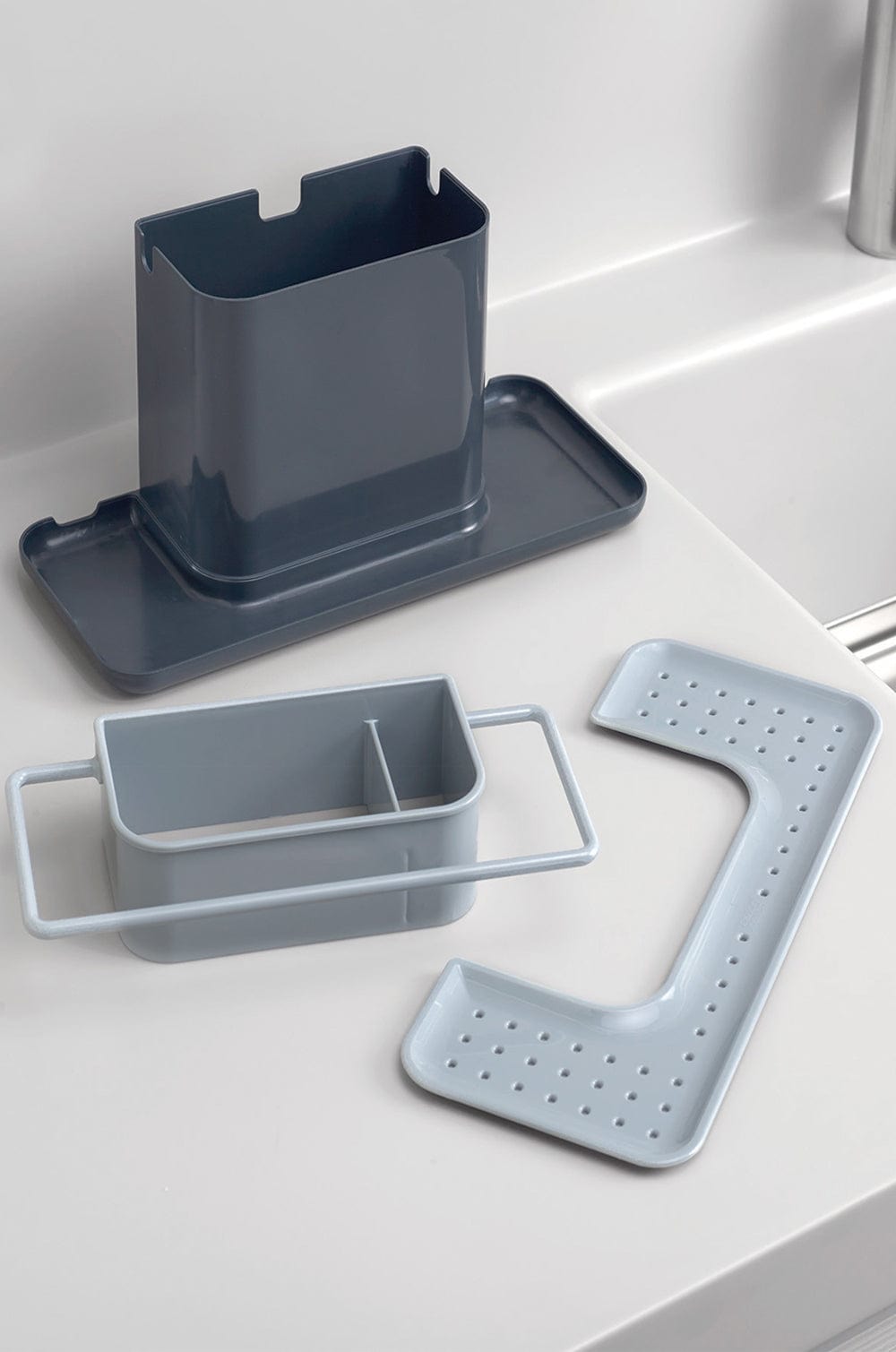 Joseph Joseph Caddy Large Kitchen Sink Tidy - Grey - The Wishing Chair