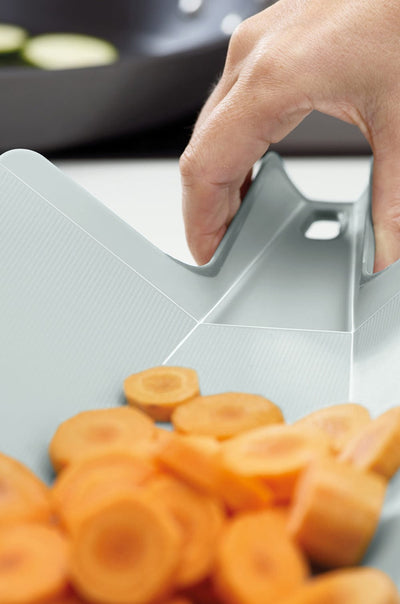 Joseph Joseph Chop2Pot Plus Large Folding Chopping Board - Grey - The Wishing Chair