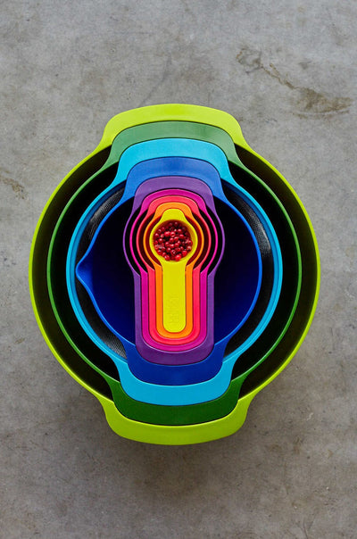 Joseph Joseph Nest 9 Plus Bowl Set - Multi Colour - The Wishing Chair