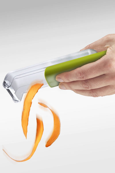 Joseph Joseph PeelStore Waste Collecting Peeler - Green - The Wishing Chair