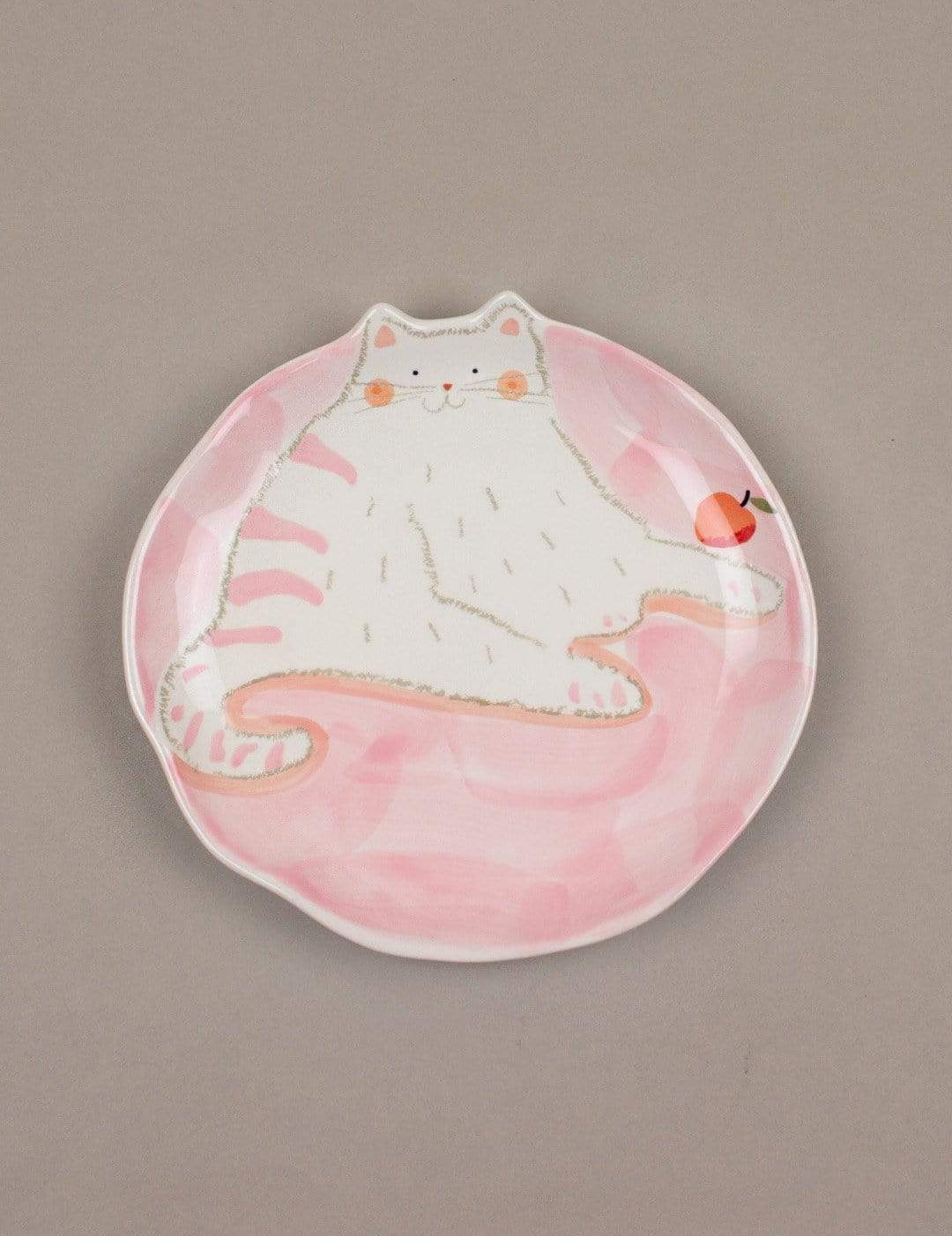 Lazy Cat Breakfast Set - Set Of 3 - The Wishing Chair