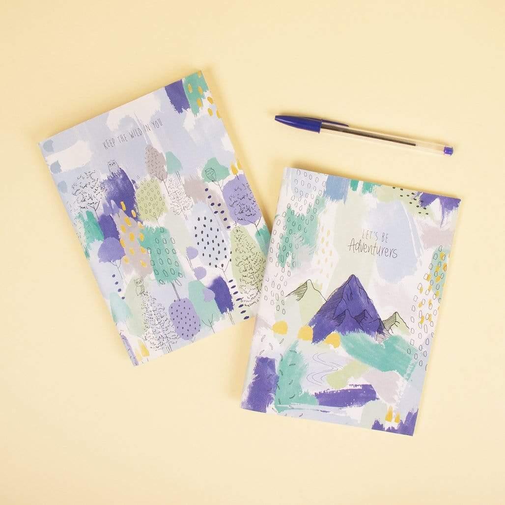 Lets Be Adventures - Set Of 2 Notebooks - The Wishing Chair