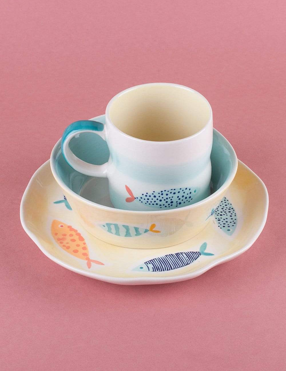 Lets Swim Breakfast- Set of 3 - The Wishing Chair