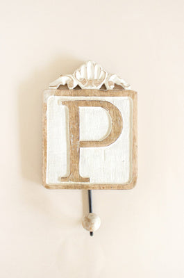 Letter Wall Hook / P - The Wishing Chair