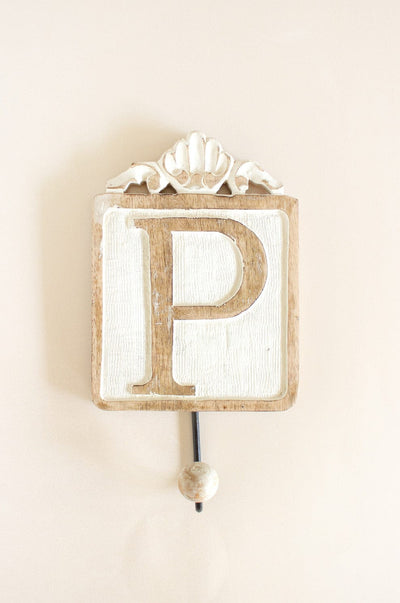 Letter Wall Hook / P - The Wishing Chair