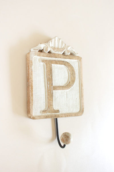 Letter Wall Hook / P - The Wishing Chair