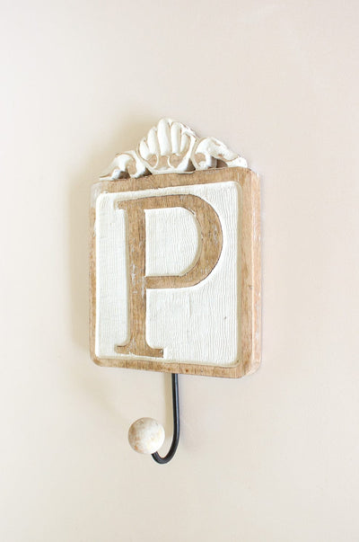 Letter Wall Hook / P - The Wishing Chair