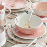 Little Hearts Dessert Spoons With Enamel Handle Set of 6 - The Wishing Chair