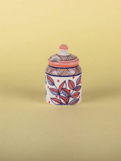 Magnolia Sky Handpainted Pickle Jars- Set Of 2 - The Wishing Chair