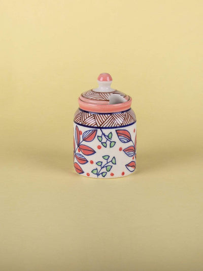 Magnolia Sky Handpainted Pickle Jars- Set Of 2 - The Wishing Chair