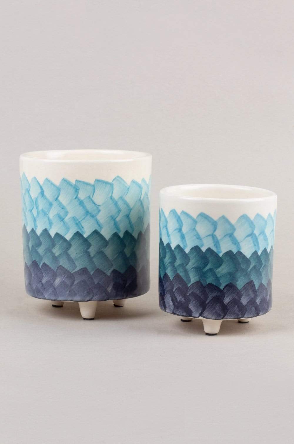Meraki 3 Legged Ceramic Planters - Set of 2 - The Wishing Chair