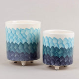 Meraki 3 Legged Ceramic Planters - Set of 2 - The Wishing Chair