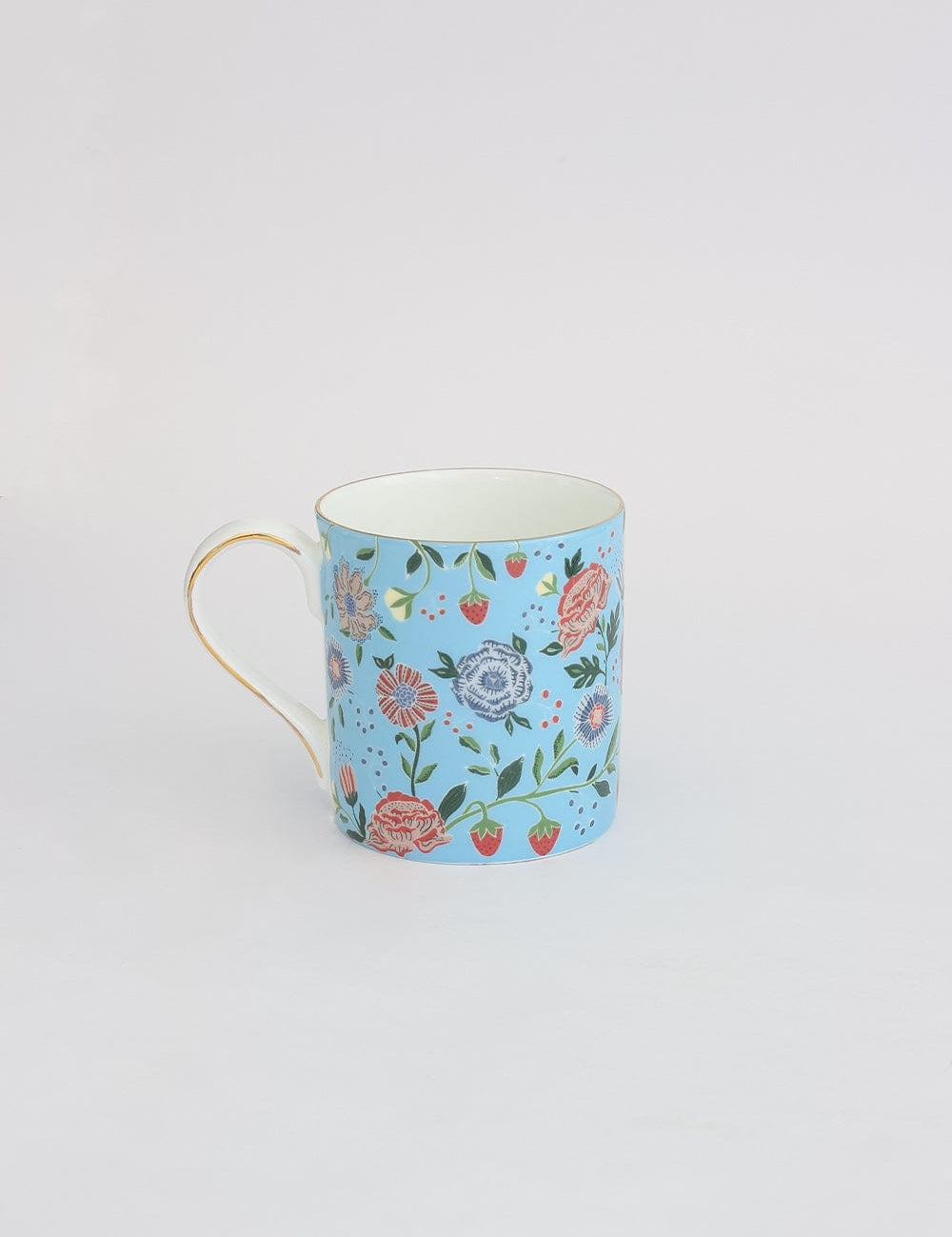 Midsummer Fine China Tea Mugs - Set of 4 - The Wishing Chair