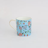 Midsummer Fine China Tea Mugs - Set of 4 - The Wishing Chair