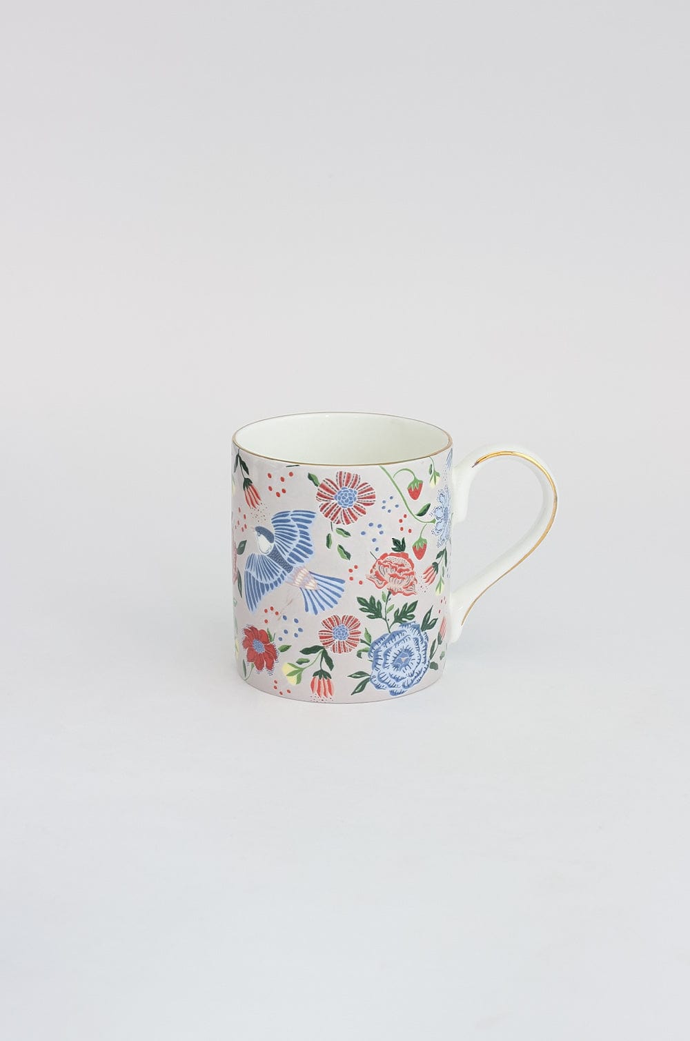 Midsummer Fine China Tea Mugs - Set of 4 - The Wishing Chair