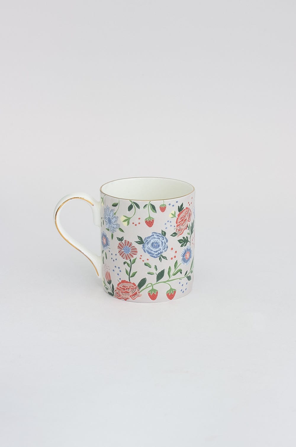 Midsummer Fine China Tea Mugs - Set of 4 - The Wishing Chair