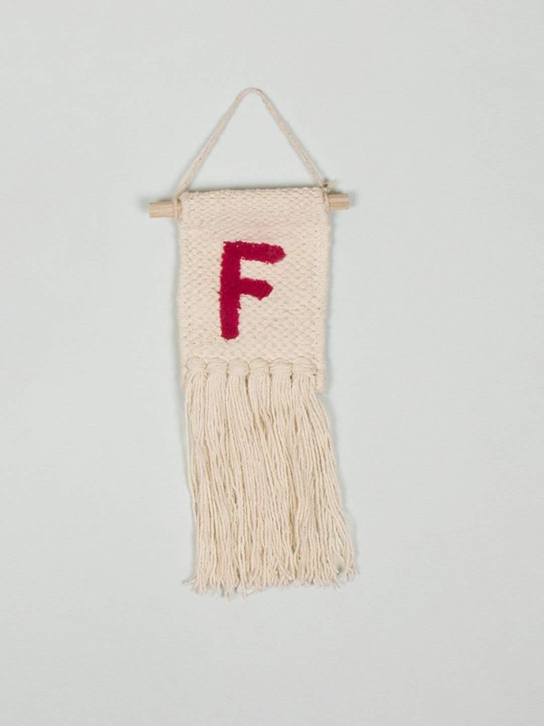 Monogram Mini Wall Hanging - The Wishing Chair