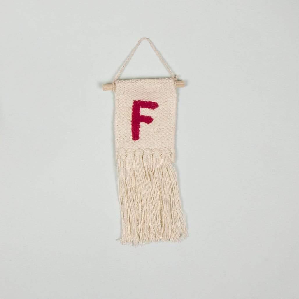 Monogram Mini Wall Hanging - The Wishing Chair