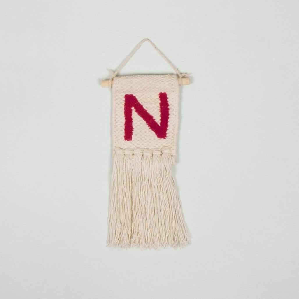 Monogram Mini Wall Hanging - The Wishing Chair