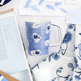 Mood Indigo Handpainted Ceramic Mug - The Wishing Chair