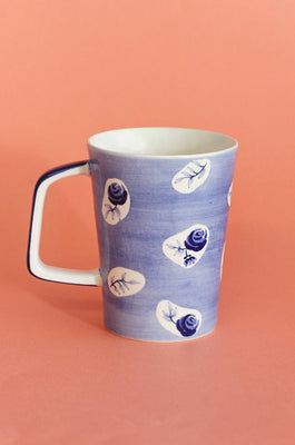Mood Indigo Handpainted Ceramic Mug - The Wishing Chair
