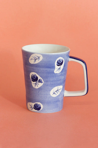 Mood Indigo Handpainted Ceramic Mug - The Wishing Chair