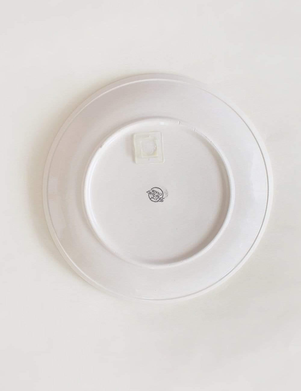 Mood Indigo Handpainted Stoneware Wall Plate / 10 Inches - The Wishing Chair