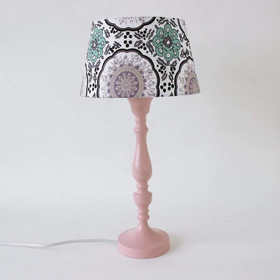 Moroccan Filigree Bedside Lamp - Salmon - The Wishing Chair