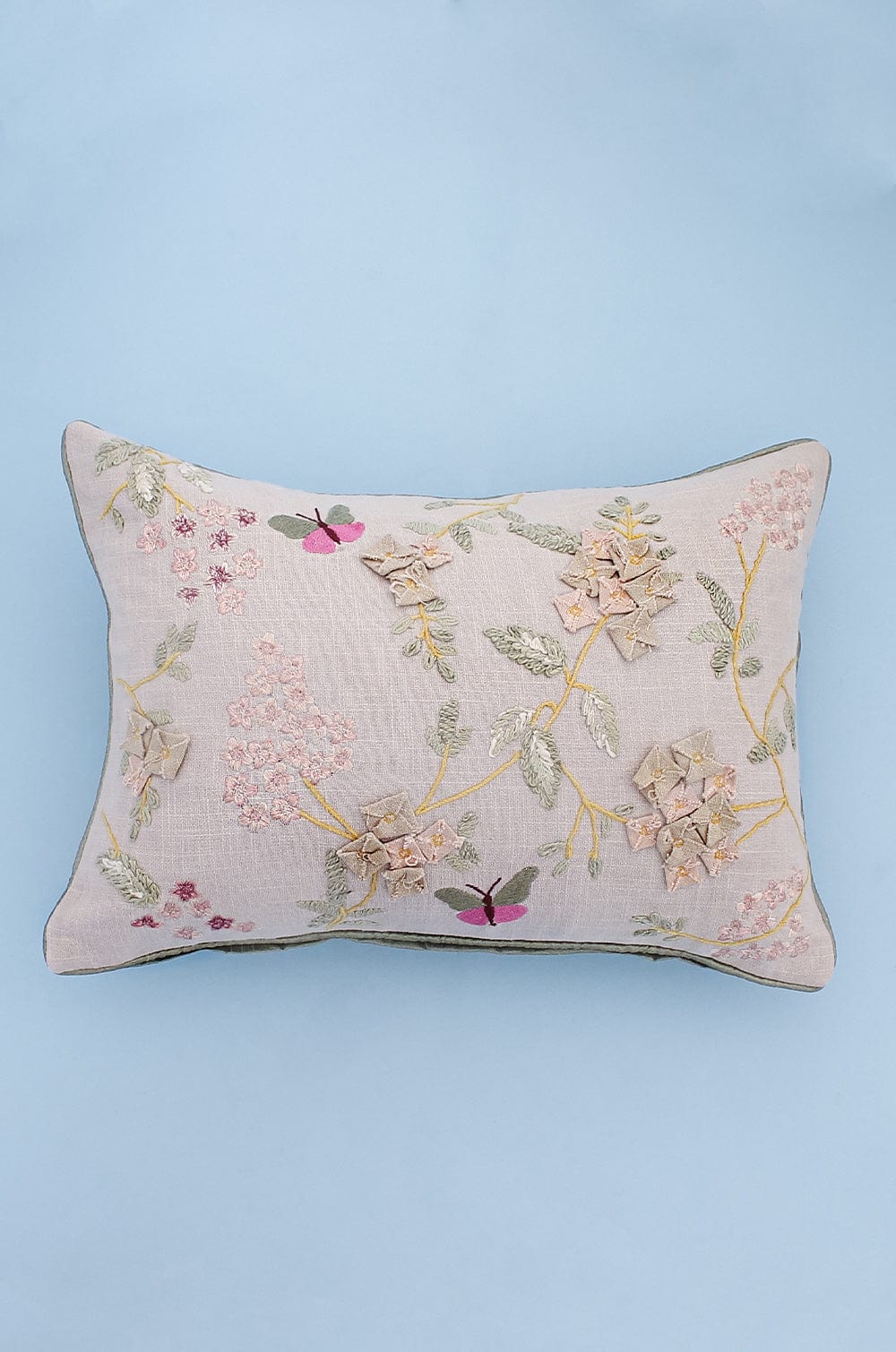 Noor Embroidered Cushion Cover - The Wishing Chair