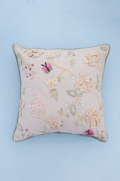 Noor Embroidered Cushion Cover - The Wishing Chair