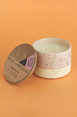 Notes On Nostalgia Scented Soy Wax Candle - Afternoon Nap - The Wishing Chair