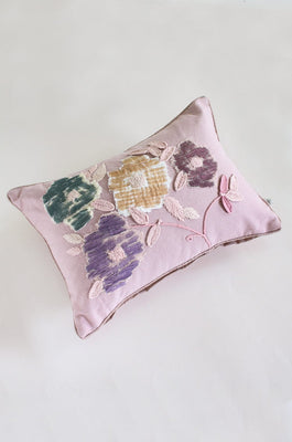 Nusrat Embroidered Cushion Cover - The Wishing Chair