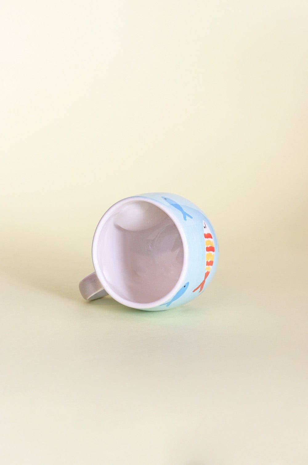 Peek a Boo Handpainted Ceramic Mug - The Wishing Chair