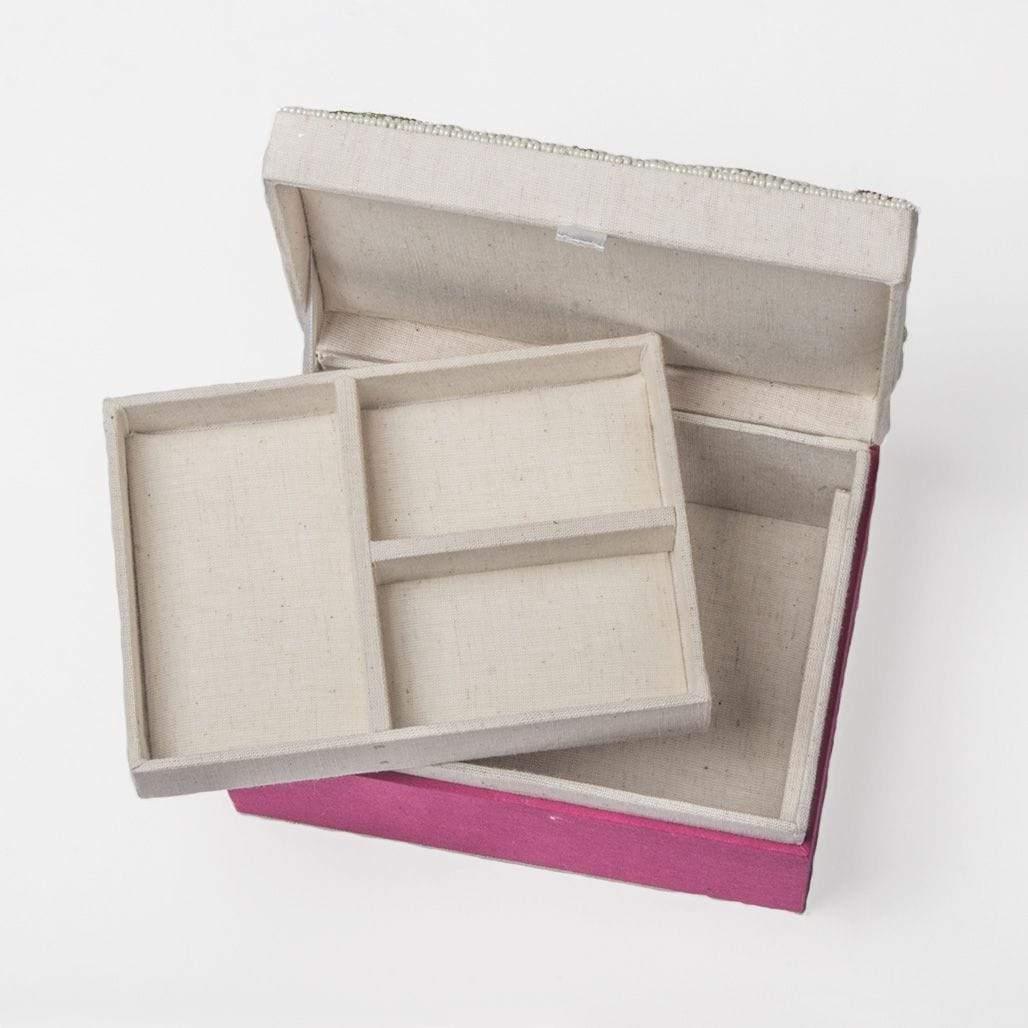 Pink Peonies Jewellery Box - The Wishing Chair