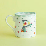 Polka Dots Monogram Mug - A To Z - The Wishing Chair