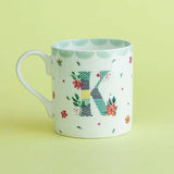 Polka Dots Monogram Mug - A To Z - The Wishing Chair