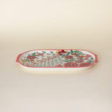 Poppy Petals Handpainted Platter - The Wishing Chair