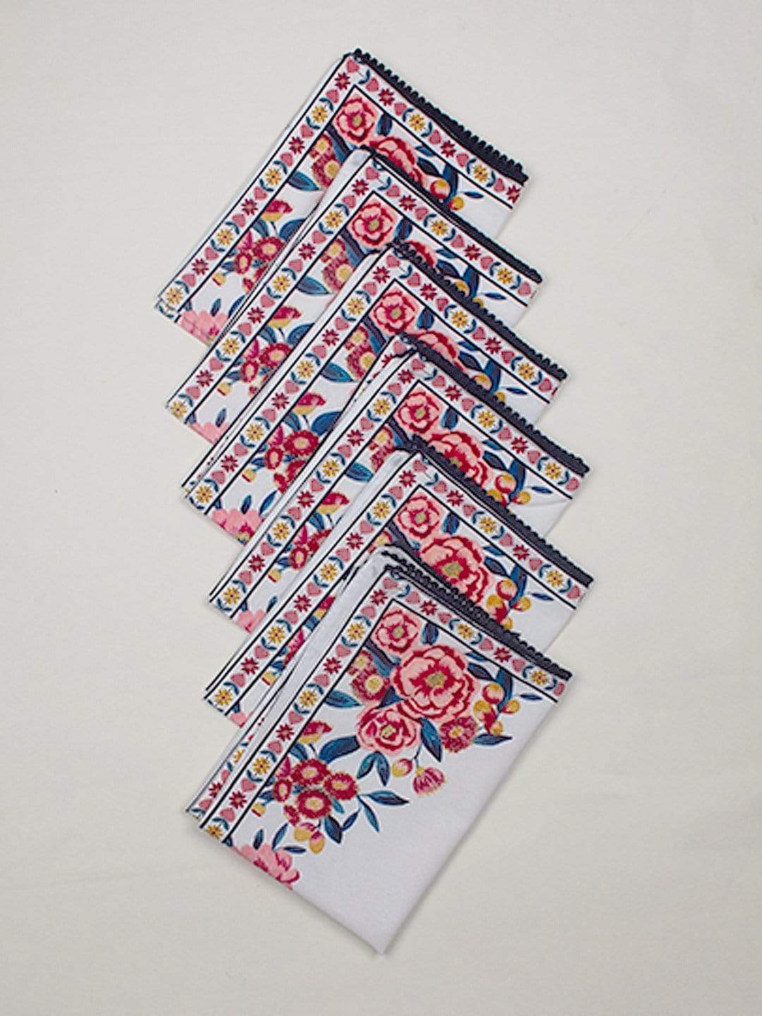 Poppy Petals Placemat- Set Of 6 - The Wishing Chair